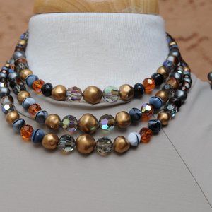 Vintage Laguna Necklace and Earrings